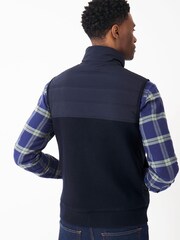 Crew Clothing Dartmouth Hybrid Knit Gilet - Image 3 of 5
