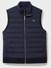 Crew Clothing Dartmouth Hybrid Knit Gilet - Image 5 of 5