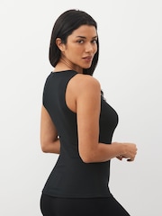 Black Next ThermoGen Lightweight Lace Trim Thermal Vest - Image 3 of 6