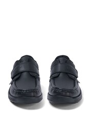 Kickers Black Junior Vegan Reasan Strap Shoes - Image 5 of 7
