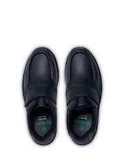 Kickers Black Junior Vegan Reasan Strap Shoes - Image 7 of 7