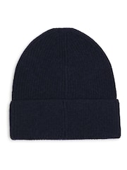 Timberland Blue Knitted Beanie - Image 2 of 3