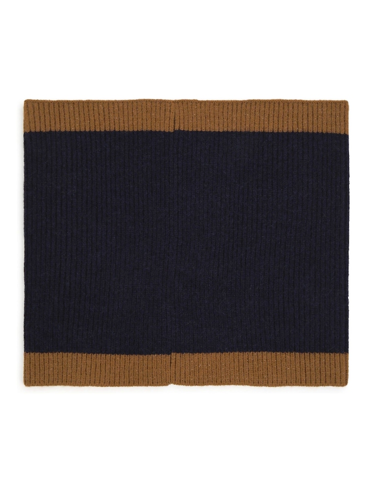Timberland Blue Knitted Snood - Image 2 of 3 Timberland Blue Knitted Snood - Image 2 of 3