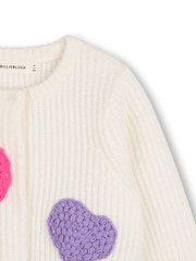 Billieblush Cream Knitted Cardigan - Image 3 of 3
