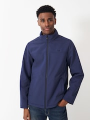 Crew Clothing Eastbourne Showerproof Hooded Jacket - Image 1 of 5