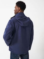 Crew Clothing Eastbourne Showerproof Hooded Jacket - Image 2 of 5