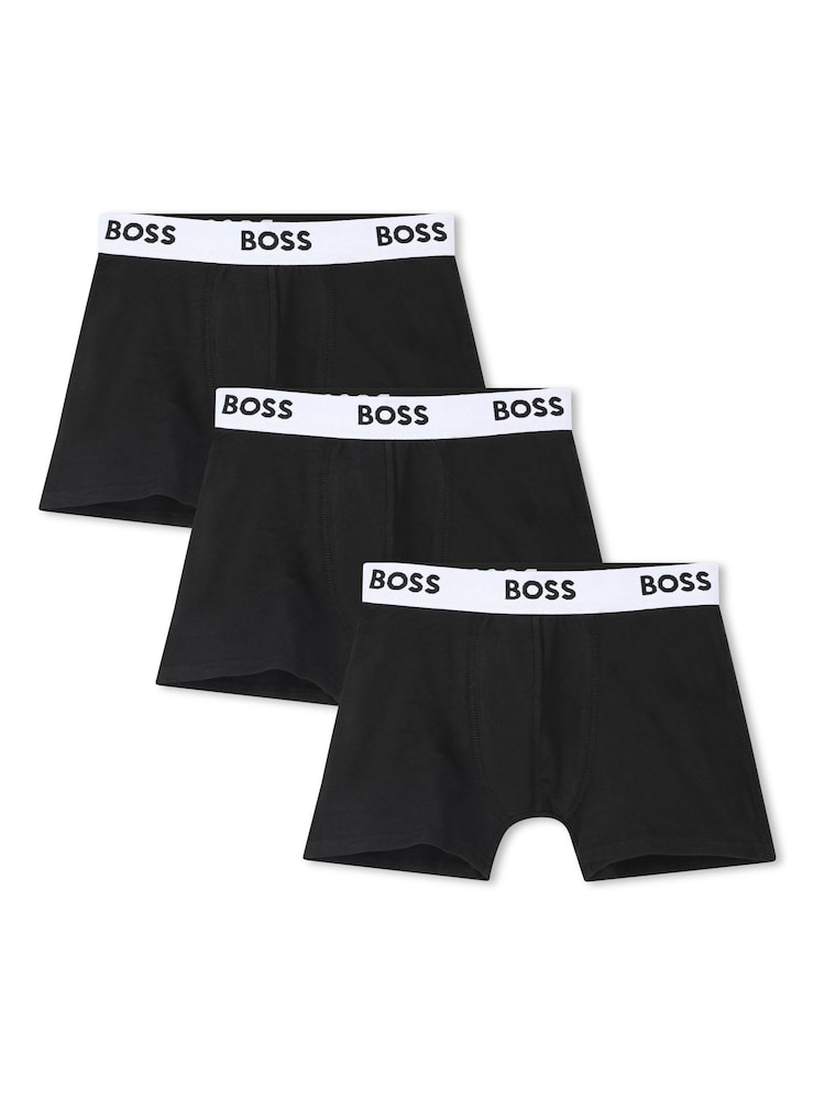 Černý - Boxerky BOSS 3 ks - Obrázek 1 z 4