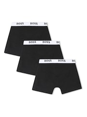Černý - Boxerky BOSS 3 ks - Obrázek 2 z 4