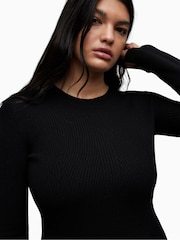 AllSaints Black Milly Dress - Image 5 of 6