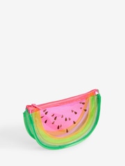 Pink Kids Fruity Watermelon Makeup Bag - Image 8 of 9