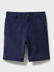 Синий с хромированной отделкой - Шорты-бермуды Crew Clothing - Изображение 2 из 4