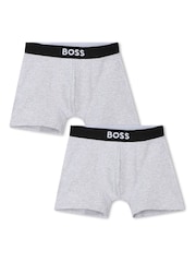 BOSS Grey Boxers Pack Of 5 - Image 1 of 5