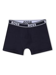 BOSS Blue Boxers Pack Of 5 - Image 2 of 4