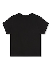 BOSS Black Cotton Short Sleeve T-Shirt - Image 2 of 2