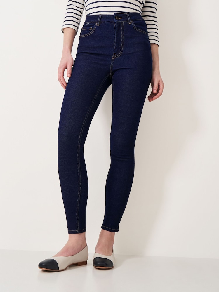 Crew Clothing Blue Skinny Jeans - Image 1 of 5