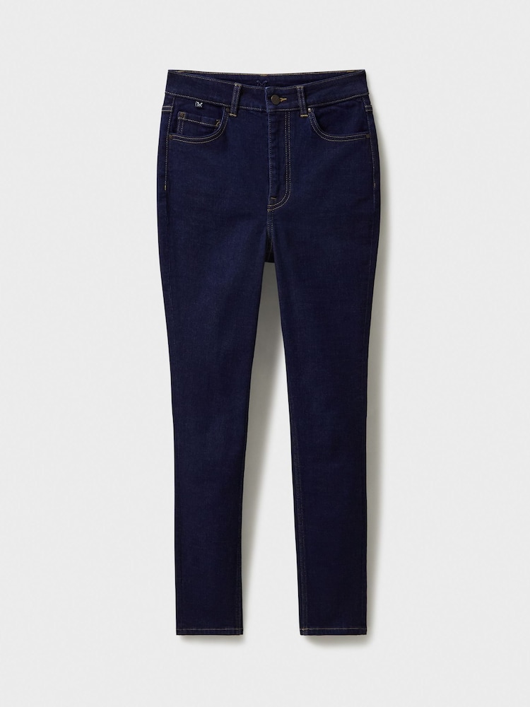 Crew Clothing Blue Skinny Jeans - Image 5 of 5