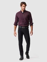 Rodd & Gunn Purple Barrhill Sports Shirt - Image 3 of 6