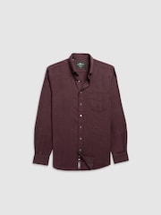 Rodd & Gunn Purple Barrhill Sports Shirt - Image 5 of 6