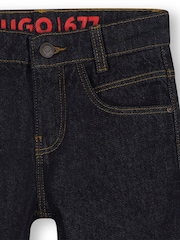 HUGO Blue Denim Jeans - Image 3 of 3