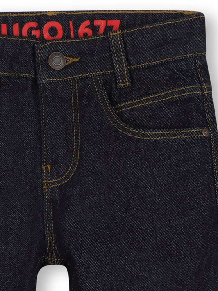 HUGO Blue Denim Jeans - Image 3 of 3 HUGO Blue Denim Jeans - Image 3 of 3