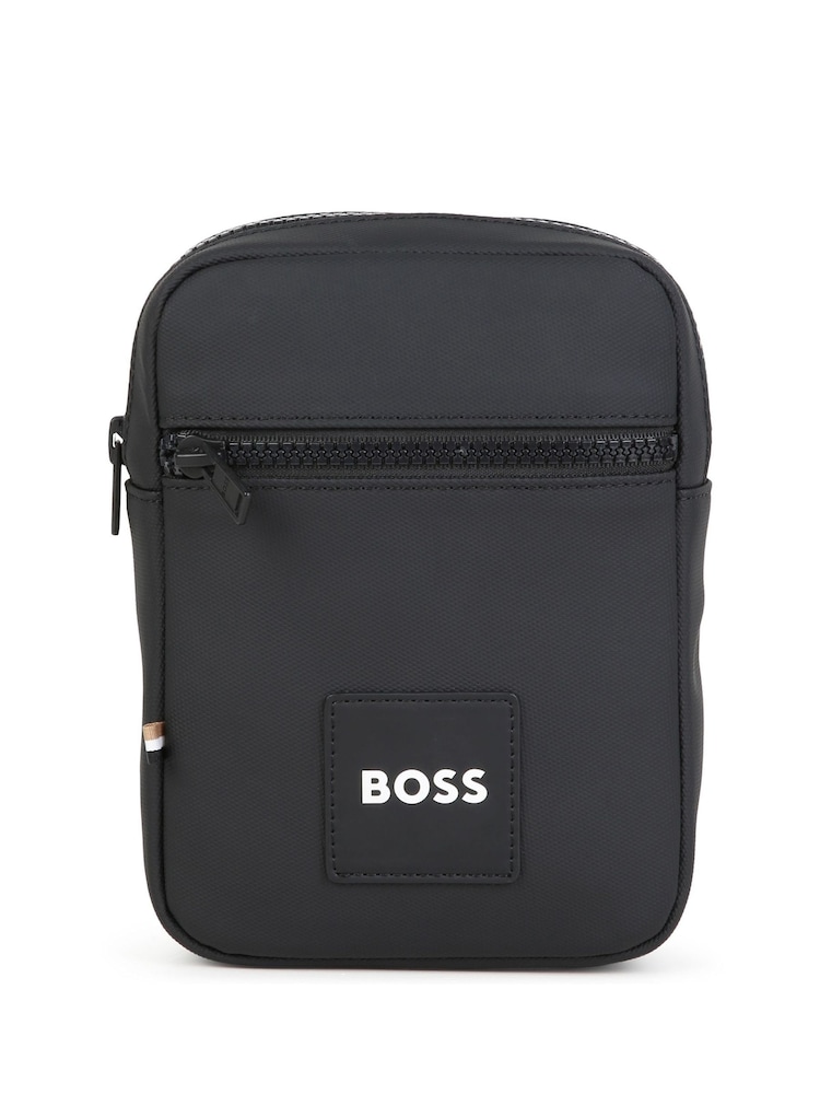 BOSS Messenger-bag i mattbelagt stoff - Bilde 1 av 5 BOSS Messenger-bag i mattbelagt stoff - Bilde 1 av 5