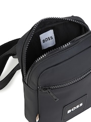 BOSS Messenger-bag i mattbelagt stoff - Bilde 3 av 5