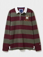 Crew Clothing Green Callington Rugby Shirt - Image 5 of 5