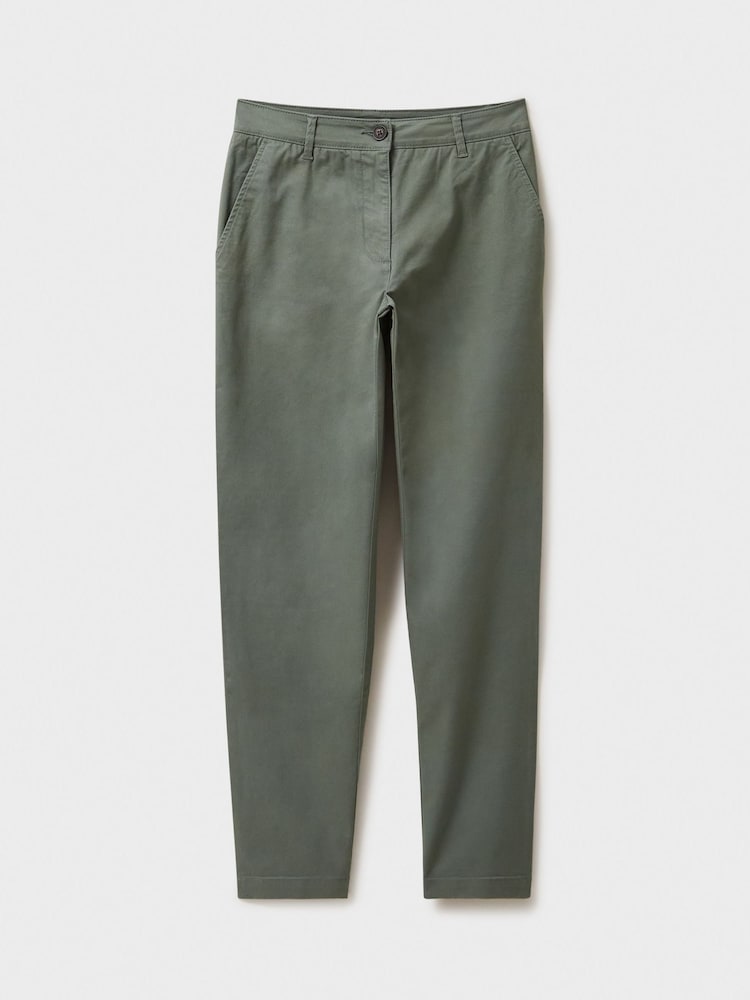Grün - Crew Clothing Salcombe Chinos - Bild 5 von 5