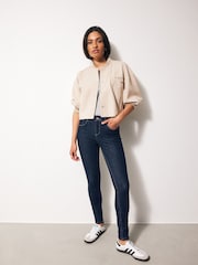 Rinse Blue Skinny 360° Stretch Jeans - Image 1 of 7