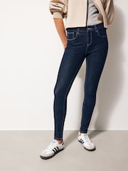 Rinse Blue Skinny 360° Stretch Jeans - Image 2 of 7