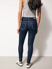 Rinse Blue Skinny 360° Stretch Jeans - Image 3 of 7