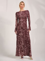 Ζώο - Jolie Moi Slash Neck Maxi Dress - Εικόνα 6 από 6