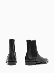 AllSaints Black Steam Boots - Image 4 of 6