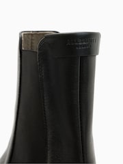 AllSaints Black Steam Boots - Image 6 of 6