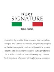 Blau - Signature Tollegno – Anzughose aus Wolle in normaler Passform - Bild 4 von 7