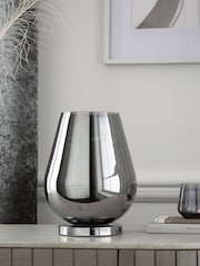 Smoke Grey Helix LED Table Lamp - Image 2 of 6