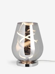Smoke Grey Helix LED Table Lamp - Image 5 of 6