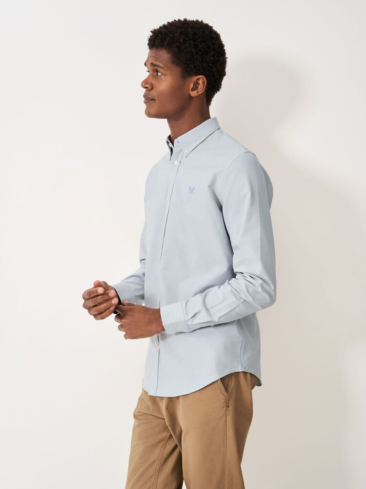 Crew Clothing Slim Fit 100% Cotton Oxford Shirt - Image 1 of 5