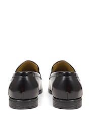 Jones Bootmaker Rushden Leather Penny Black Loafers - Image 3 of 5