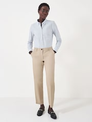 Crew Clothing Natural Salcombe Chino Trousers - Image 3 of 5