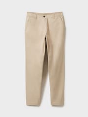 Crew Clothing Natural Salcombe Chino Trousers - Image 5 of 5