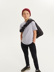 Black Skinny Fit Basic Joggers (3-16yrs) - Image 1 of 7