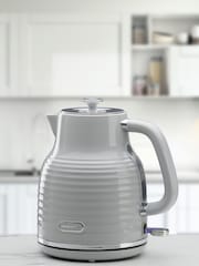 Daewoo Grey Sienna 1.7L 3KW Jug Kettle - Image 1 of 4