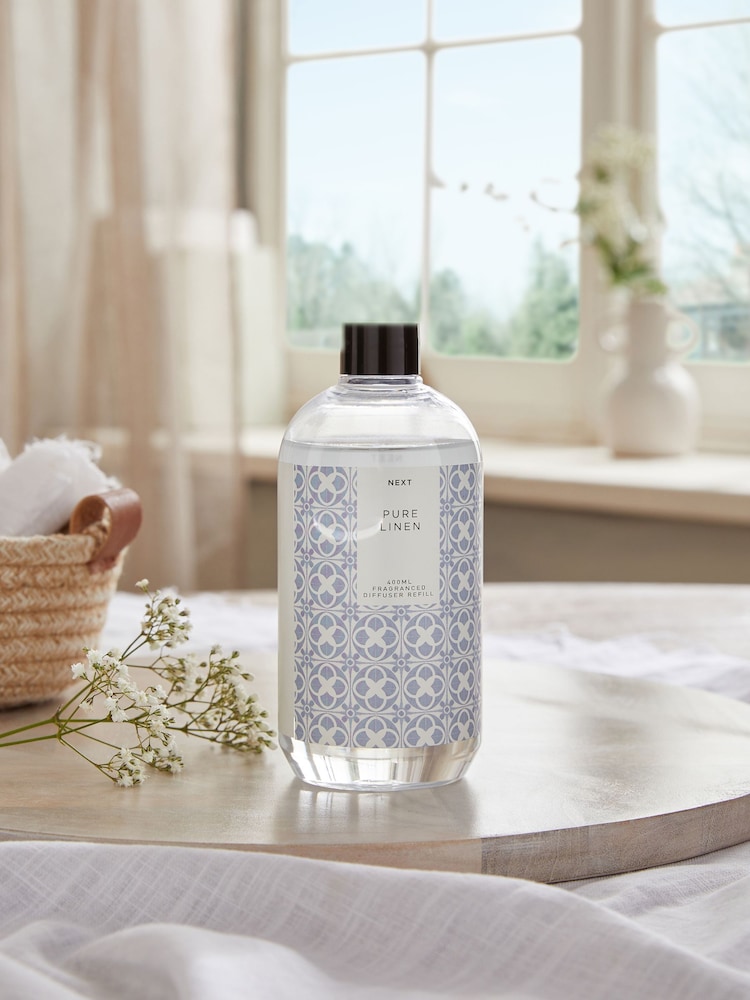 Pure Linen 400ml Diffuser Refill - Image 1 of 2