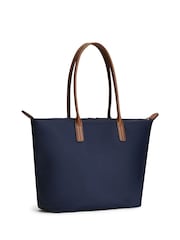 Tommy Hilfiger Blue Popette Global Stripe Tote Bag - Image 2 of 5