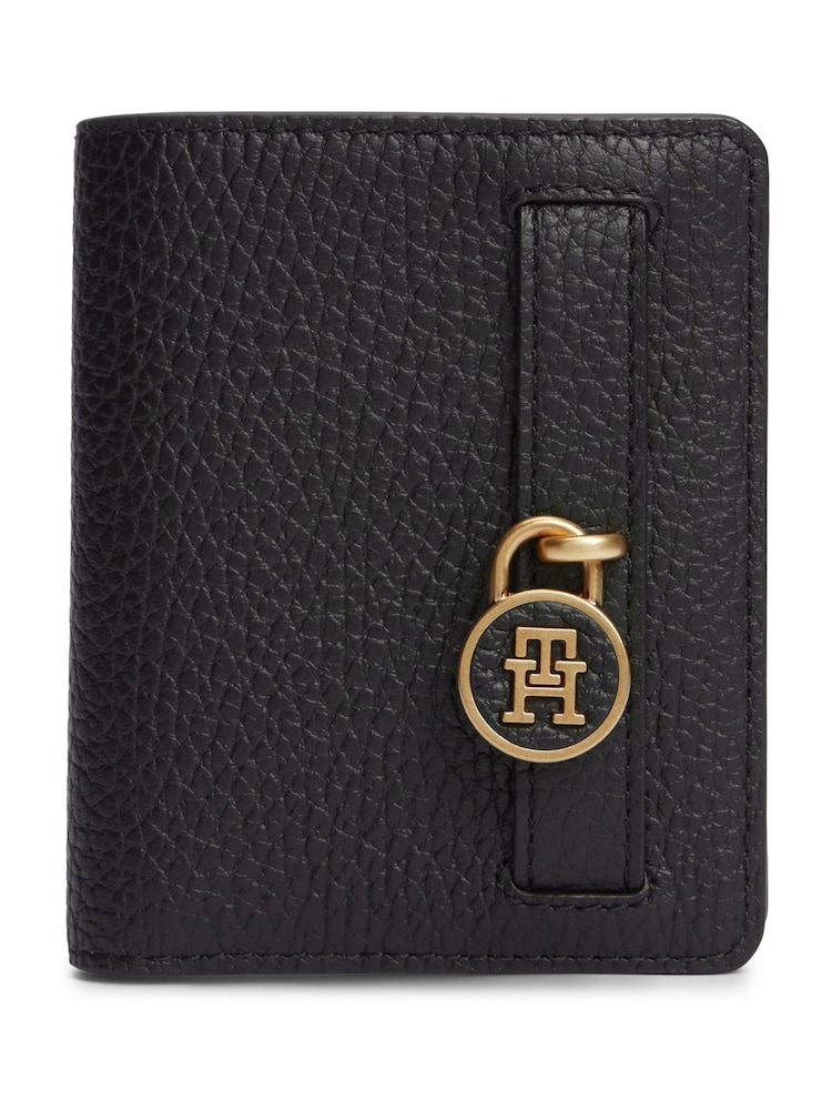 Tommy Hilfiger Black Leather The American Icon Bifold Wallet - Image 1 of 4