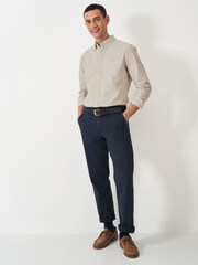 Crew Clothing Slim Fit 100% Cotton Oxford Shirt - Image 3 of 5