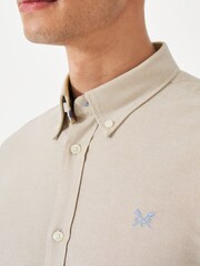 Crew Clothing Slim Fit 100% Cotton Oxford Shirt - Image 4 of 5