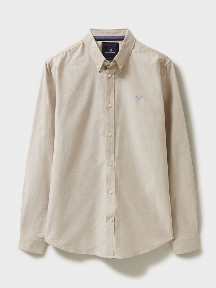 Crew Clothing Slim Fit 100% Cotton Oxford Shirt - Image 5 of 5