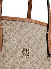 Tommy Hilfiger Brown Monoplay Tote Bag - Image 5 of 5
